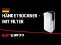 Sensor High Speed Hand Dryer Set of 2 White