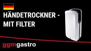 Sensor High Speed Hand Dryer White