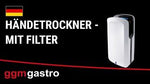 Sensor High Speed Hand Dryer White