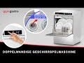 Commercial Dishwasher 3.6kW 610x645x830mm