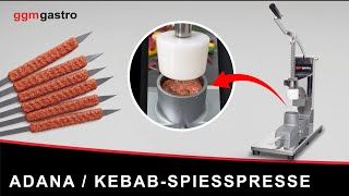 Manual Kebab Skewer Press 80-150g AKP150