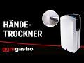 Sensor High Speed Hand Dryer Set of 2 Stainless Steel Matte